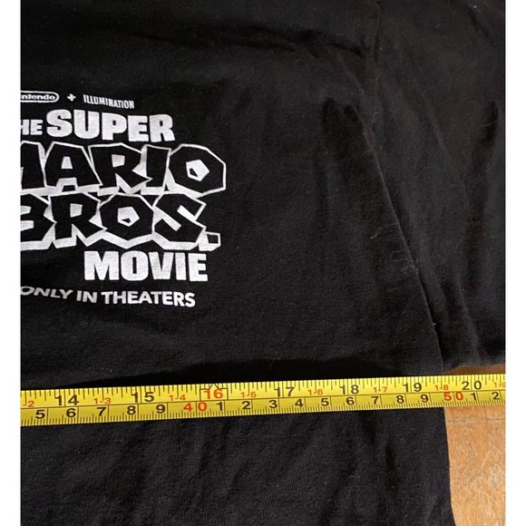 Nintendo The Super Mario Bros. Movie 2023 Promo Black T-Shirt L OFFICAL Tee - Picture 6 of 7